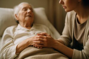 Accompagnement en fin de vie : offrir présence, douceur et dignité