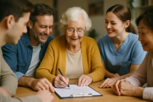 Impliquer familles et équipes dans l’évaluation des ateliers de réminiscence