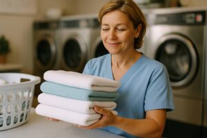 Service de blanchisserie : garantir confort, hygiène et qualité de vie