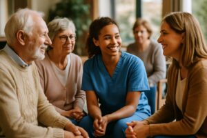 Créer des espaces de dialogue entre résidents, familles et équipes : une approche gagnante en ehpad
