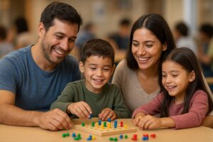 Créer du lien familial grâce aux activités organisées en établissement