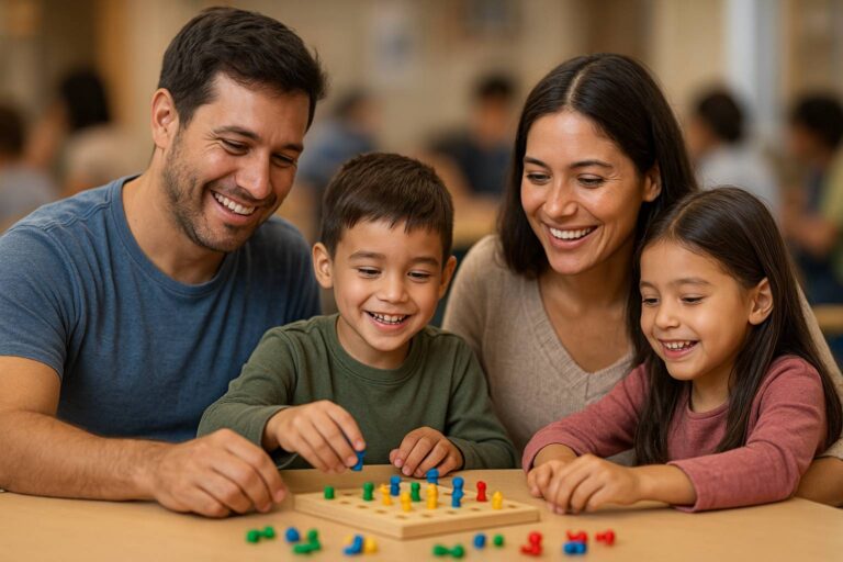 Créer du lien familial grâce aux activités organisées en établissement